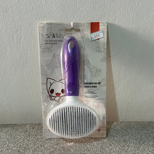 Grooming Brush - Peine para gatos o perros / retráctil con botón