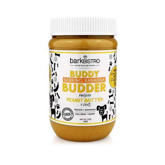 Mantequilla de cacahuate para perro sabor PEANETS & BANANA - golosinas saludables para perros