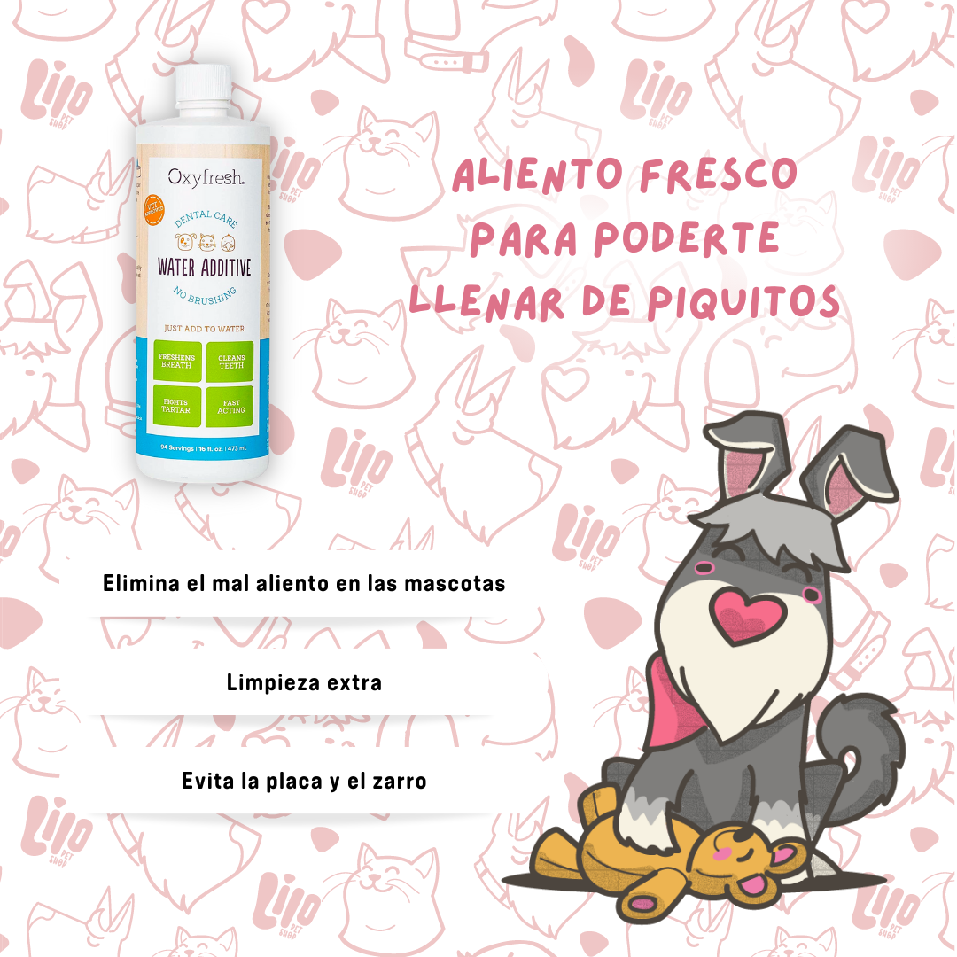 Solución liquida para el cuidado dental de Mascotas 8 oz